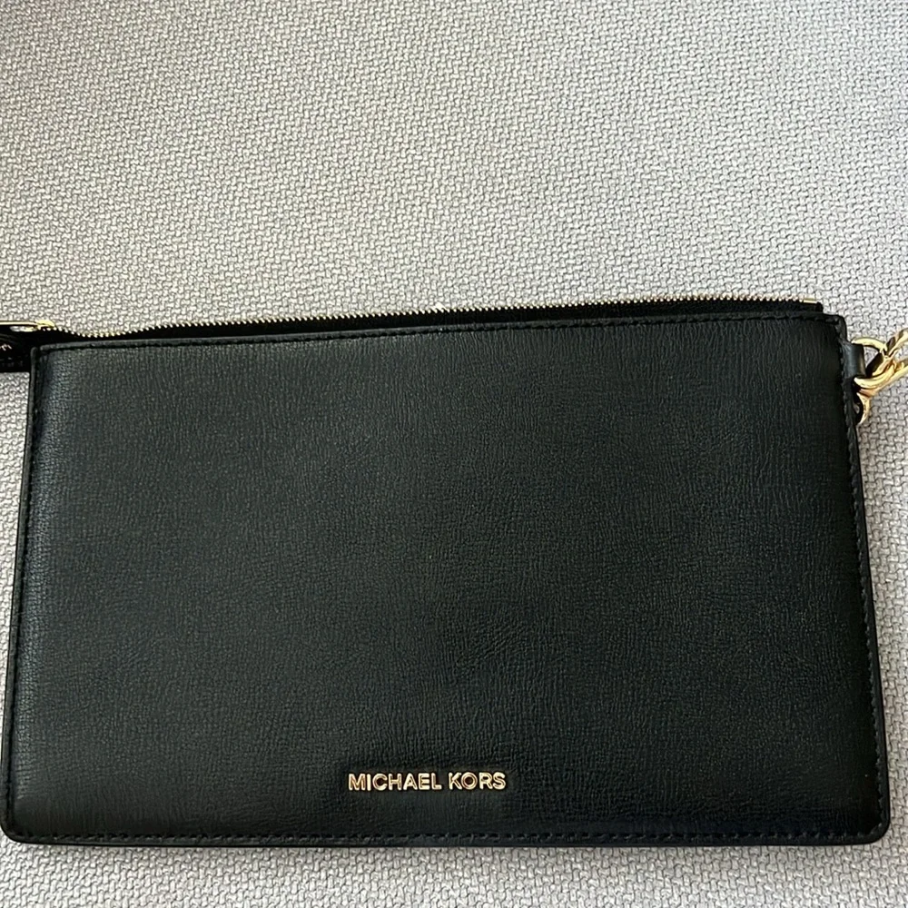 Michael Kors studded wristlet
